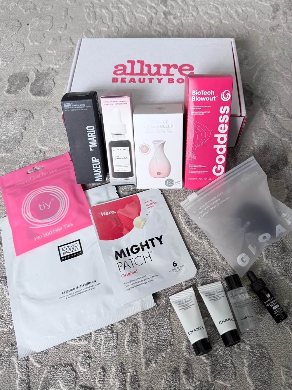 12 Piece Allure Beauty Box Face and Hair Beauty Products